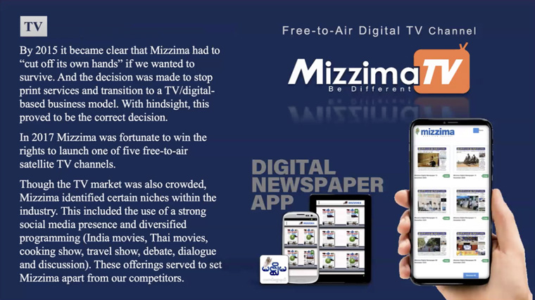 The company transitioned from print to a digital-based content model.
