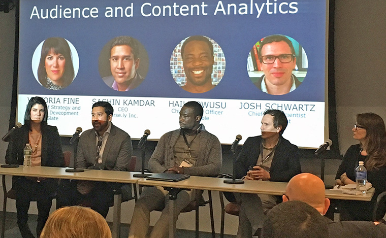 Data specialists discuss Big Data and its role in the distributed content debate during Big Data for Media Week in New York City.