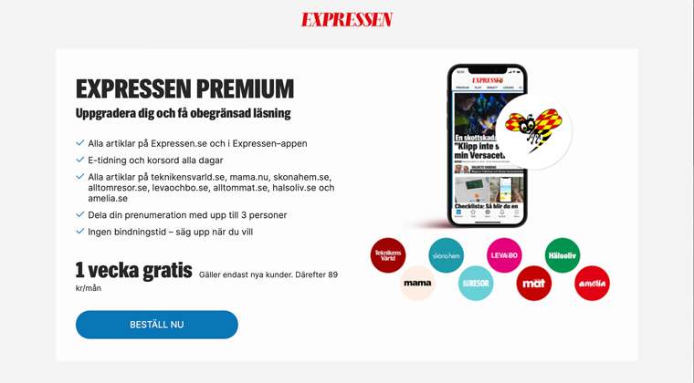 Expression launched its first premium digital subscription service in late 2018, well behind its main competitor. But there are strategic reason why.