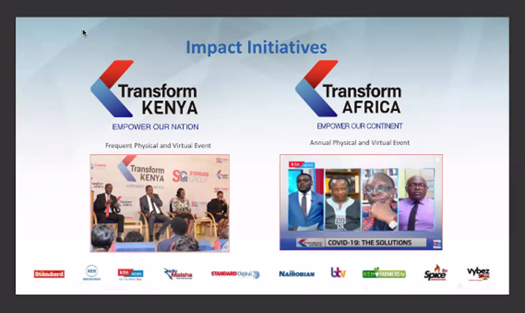 In-person and virtual events are part of the transformation strategy.