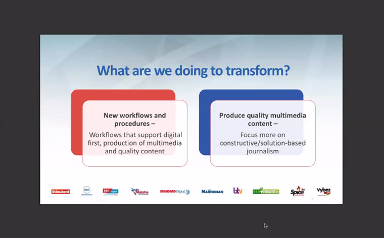 Transformation at Standard Group involves new workflows and solution-based journalism