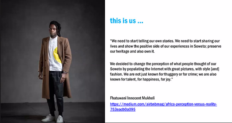 The African News Agency is sharing a different story.
