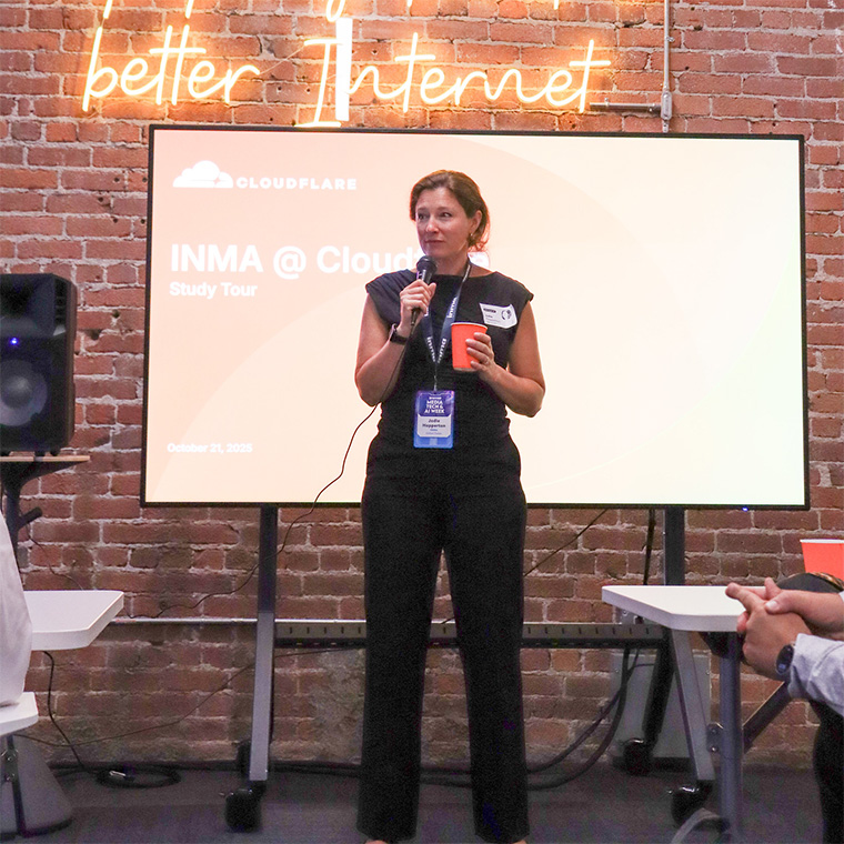 INMA's Jodie Hopperton curated the entire week and led the 40-person study tour.