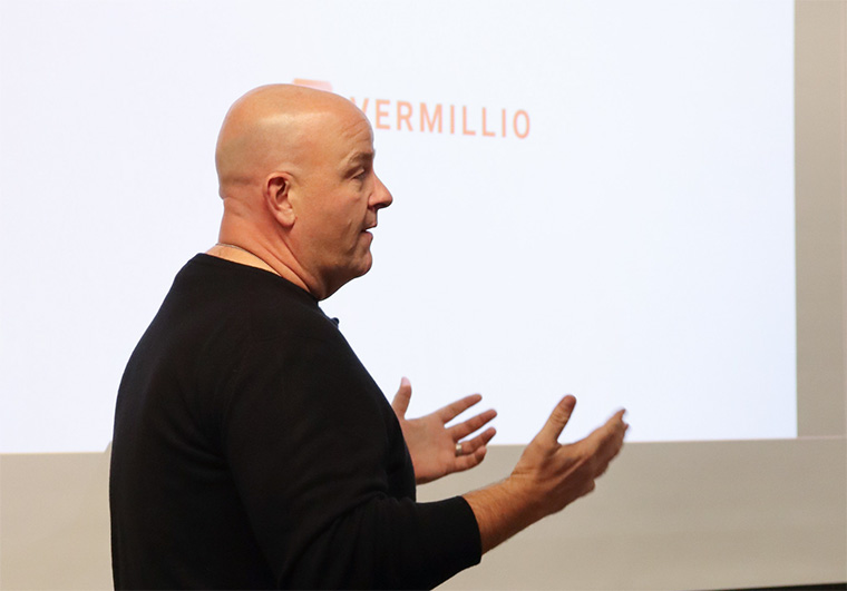 Dan Neely, CEO and co-founder of Vermillio, explained how the company's technology can reverse-engineer AI outputs to show how publisher data is used.