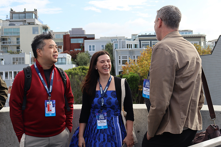 Forty media executives attended the three-day study tour through San Francisco and Silicon Valley.