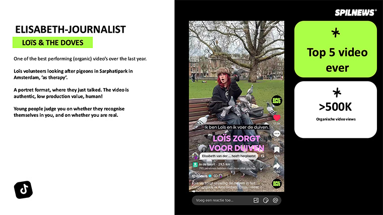 One of the top-performing videos for SPILNEWS is rooted in authenticity.