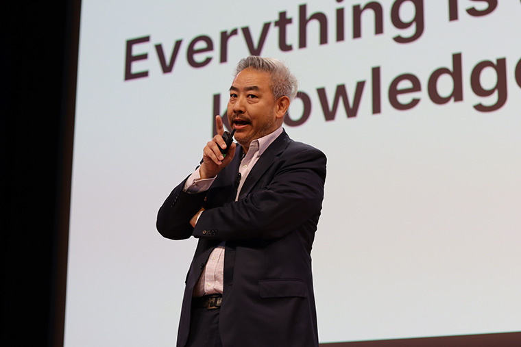 James Cham, partner at Bloomberg Beta, discussed the economics of AI and news..