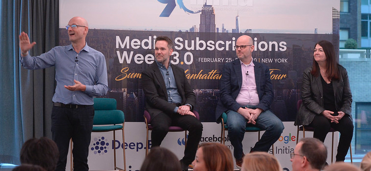 Robert Whitehead focused on the term membership, registration walls, and dynamic metering in Thursday's panel.