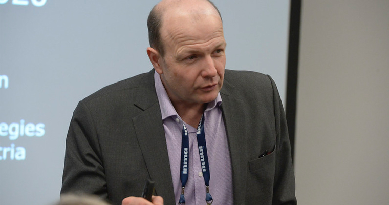Dietmar Schantin, founder and chief executive officer of the Institute for Media Strategies, shared tips about newsrooms, data, and the question of "why?"