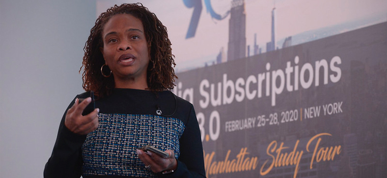 Miki Toliver King, chief marketing officer at The Washington Post, explained to INMA delegates how the company looks at digital subscription growth.