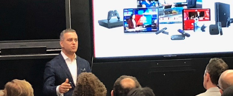 Adam Wiener, executive vice president and general manager for CBSN's local digital media, explains how many devices its product can be viewed on.
