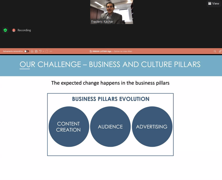InfoGlobo leaders identified and focused on these three business pillars.