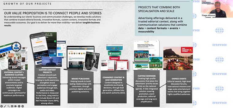 Editora Globo changed its business model to focus on media solutions, offering more than traditional advertising options.