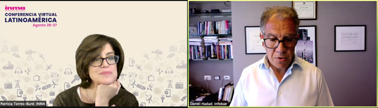 Patricia Torres-Burd, managing director of Media Advisory Services at MDIF, talks with Daniel Hadad , CEO at Infobae, about how the company engages digital readers.