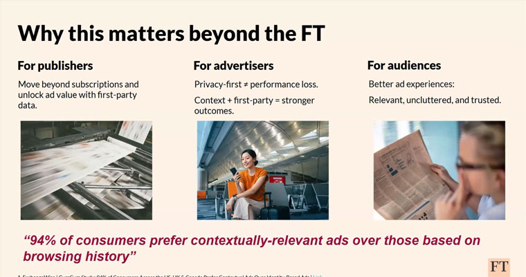First-party data strategies have deep value, Ben Holt, head of advertising measurement and analytics, said.