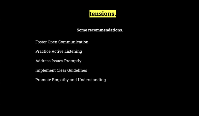 Tensions are necessary, but it's critical to navigate them successfully for growth, Chani Guyot, founder of Human Journalism Network, said.