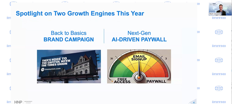 Hearst is leveraging two growth engines, one being a marketing campaign that resonates across its brands.