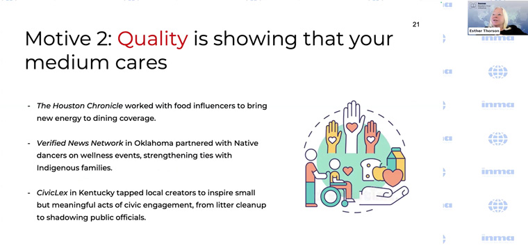 Perception that a news outlet produces high-quality journalism is a strong predictor of both national and local subscription behavior.