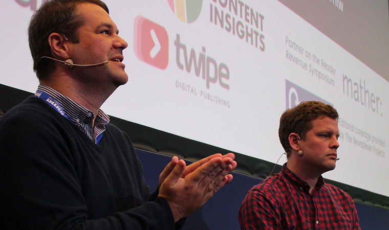 Denník N Head of Digital Tomas Bella and Steady Co-founder Sebastian Esser each touched on the emotional side of their revenue strategies with an emphasis on value perception and passion.