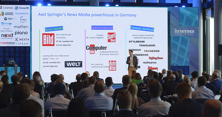 Stefan Betzold, digital news media managing director at Axel Springer, kicks off day one of INMA's Media Innovation Week.