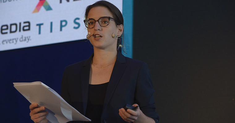 Miriam Walther talks about how Republik funds almost three-fourths of its operational expenses from reader payments.