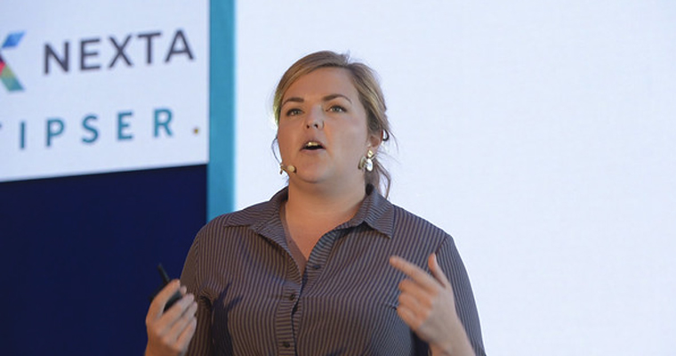 Jessica Bulthé of Mediahuis said reader-provided data drives advertising.
