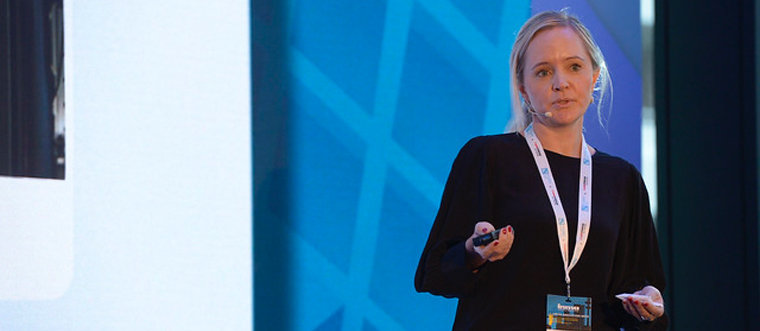 Maria Nervik discusses Schibsted's "My Subscription" model at Media Innovation Week.