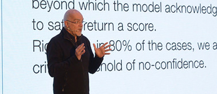 Frédéric Filloux of Deepnews.ai talks about using Artificial Intelligence to predict revenue.