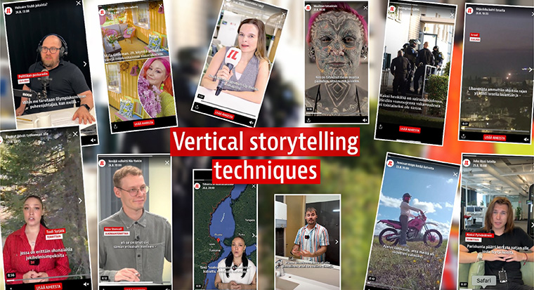 Jenni Smith, social media manager at the Helsinki-based Iltalehti, shared the company's video storytelling strategy.
