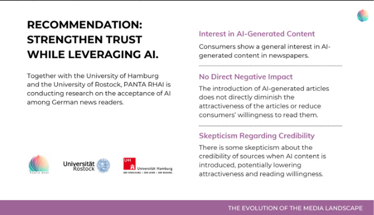 Trust, already a tricky spot for news companies, becomes even more important with AI.