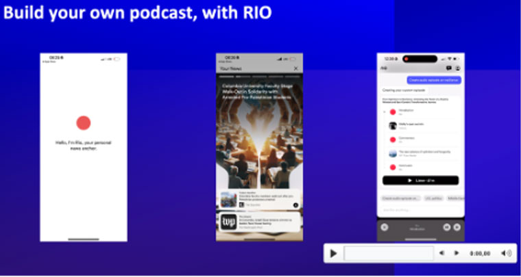AI can also help with podcast engagement.