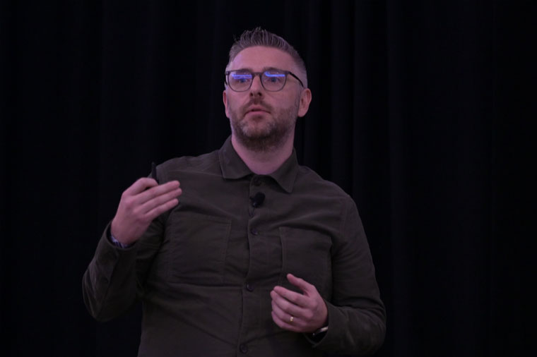 Connor Diamond, head of data insights at Mediahuis Ireland, shared the importance of audio and trust for small- and medium-sized businesses.