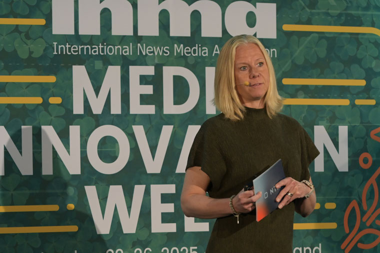 Camilla Hillerö, head of data analytics and AI at NTM, explained how AI is furthering the news company's audio strategy.