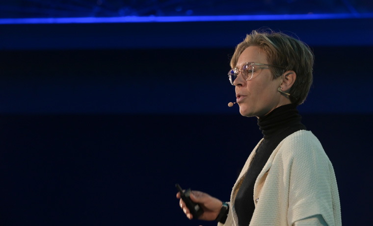 Astrid Jørgensen, a consultant from Denmark, discussed the importance of teams having a shared language..