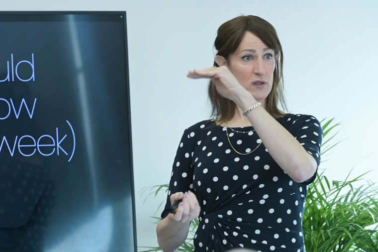 Jess Awtry, vice president of digital strategy and communications at Pew Research Center, stressed the importance of news companies going where young readers already are.