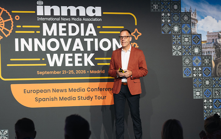 Marc Isler, member of the executive board at Tamedia, explained how the company is focused on branding in 2027.
