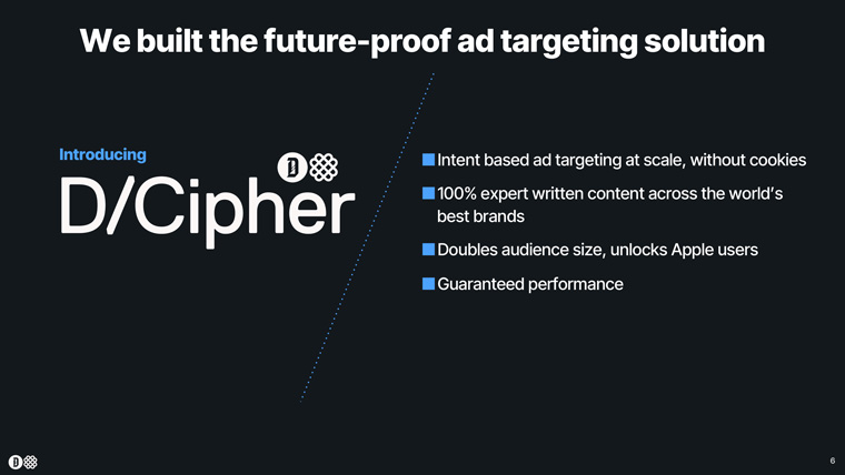 Dotdash Meredith built its own advertising platform, D/Cipher, which targets ads without cookies.