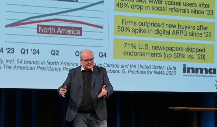 Greg Piechota, lead of the INMA Readers First Initiative.