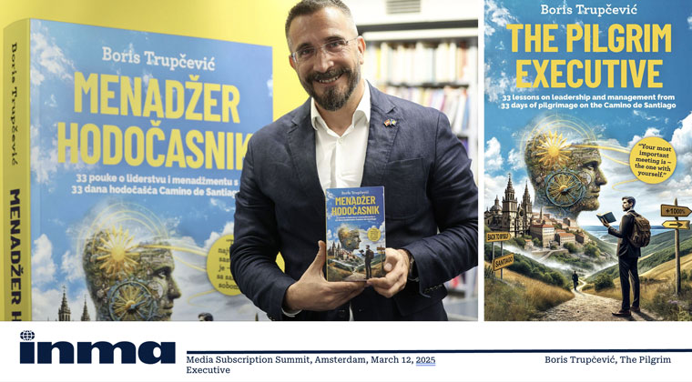 Boris Trupčević shared insights from his book, The Pilgrim Executive.