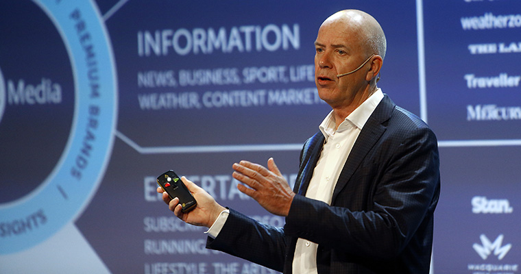 Gregory Hywood, CEO of Fairfax, discusses transformation at the INMA European News Media Conference in Oslo.