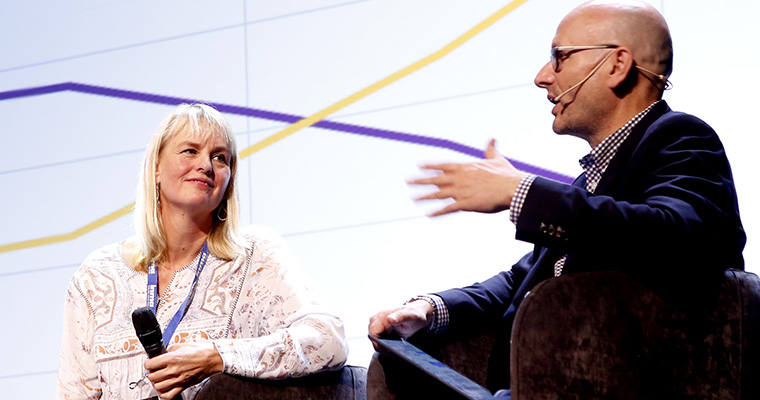 Randi Øgrey, CEO of Norwegian Media Business’ Association, describes her country's uniquely positioned media industry.