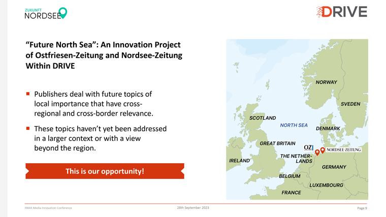 The "Future North Sea" project is a partnership that reaches across borders to better editorial coverage.