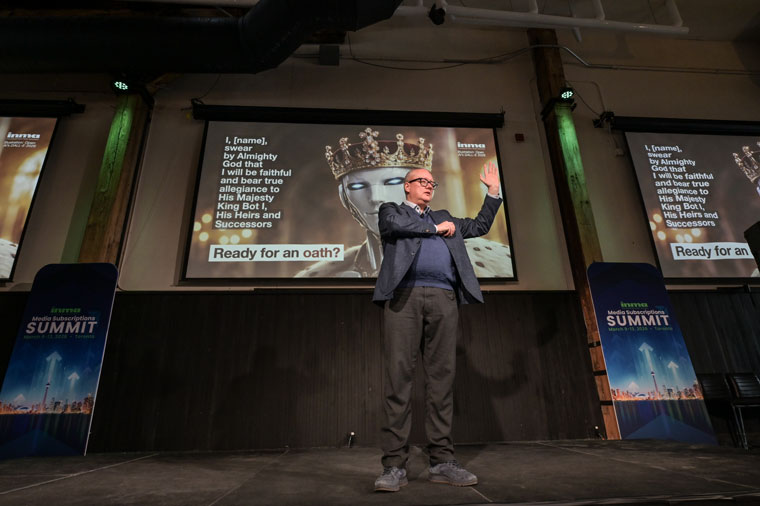 Piechota, who leads the INMA Readers First Initaitive, curated the weeklong summit.