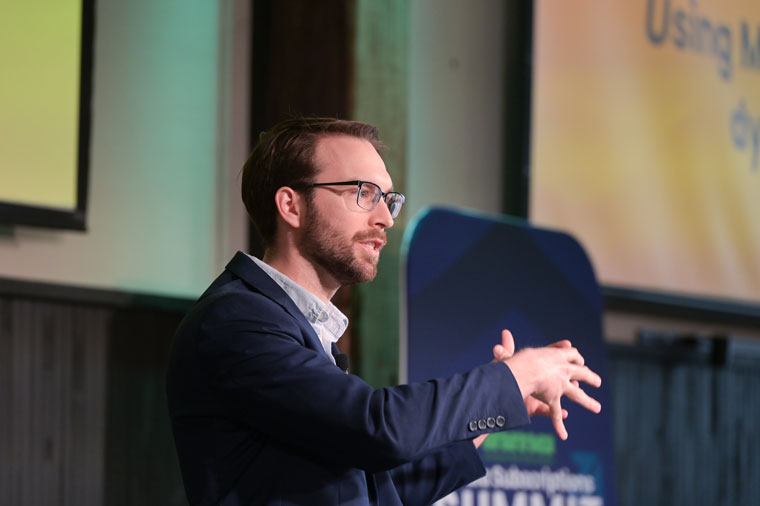 Matthew Bain, senior customer success manager at Marfeel, in Toronto.