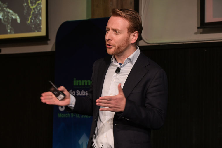 Jop Starmans, lead/engagement and retention at Mediahuis, explained the company's bundling strategy.
