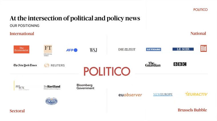 Journalism is a superpower for Politico Europe, Jamil Anderlini, editor-in-chief, said.