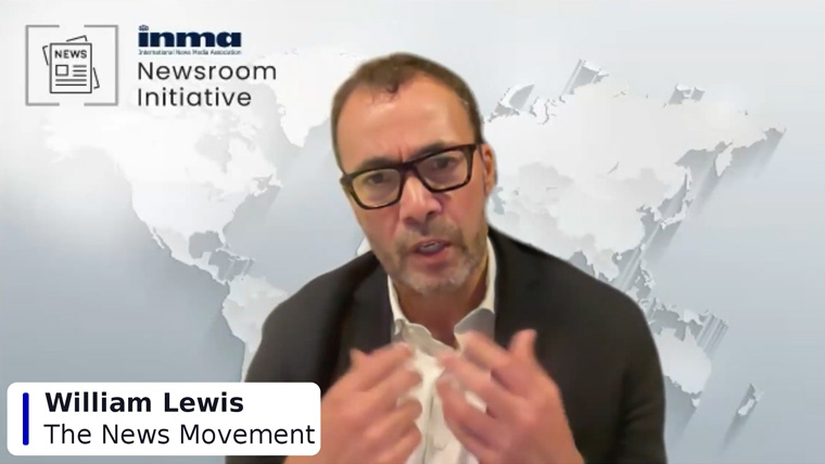The idea that Gen Z is not interested in news is entirely false, William Lewis, co-founder of The News Movement, said.