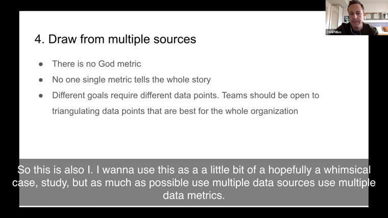No single metric tells the whole story.