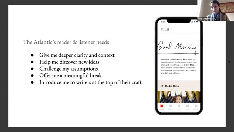 When combined with other data, diary studies offer unique insights unavailable elsewhere, Emily Goligoski, executive director of audience research, said.
