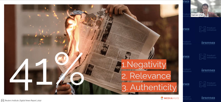 When trying to strategise how to reach Gen Z, tapping into the knowledge of Gen Z staffers is a good place to start brainstorming ideas, Kamran Ullah, deputy editor-in-chief for De Telegraaf, said.